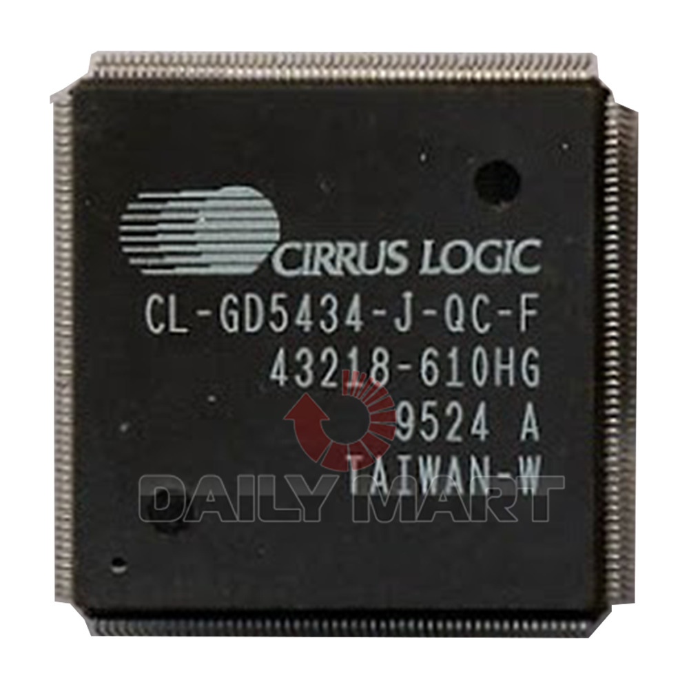 5PCS/New In Box CIRRUS LOGIC CL-GD5434-J-QC-F Graphics Card
