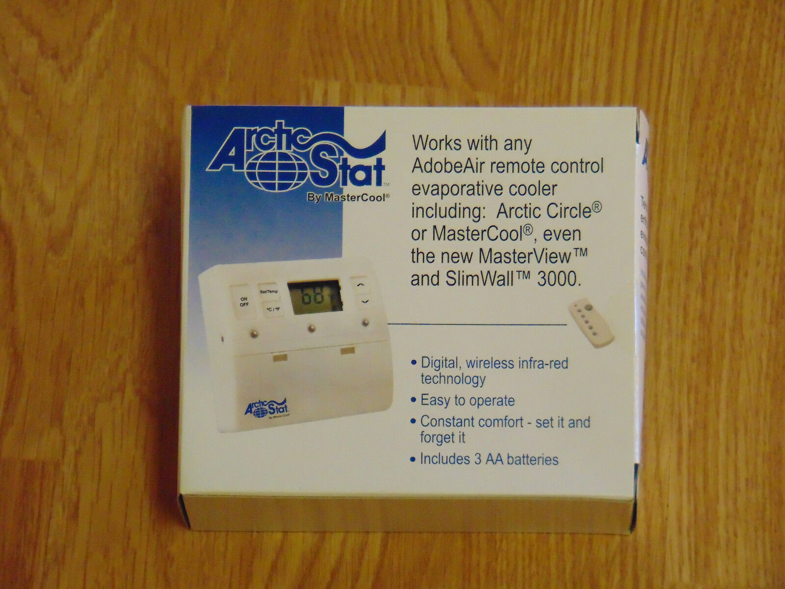 MasterCool Arctic Stat RCT1000 Remote Control Evaporative Cooler Thermostat NEW