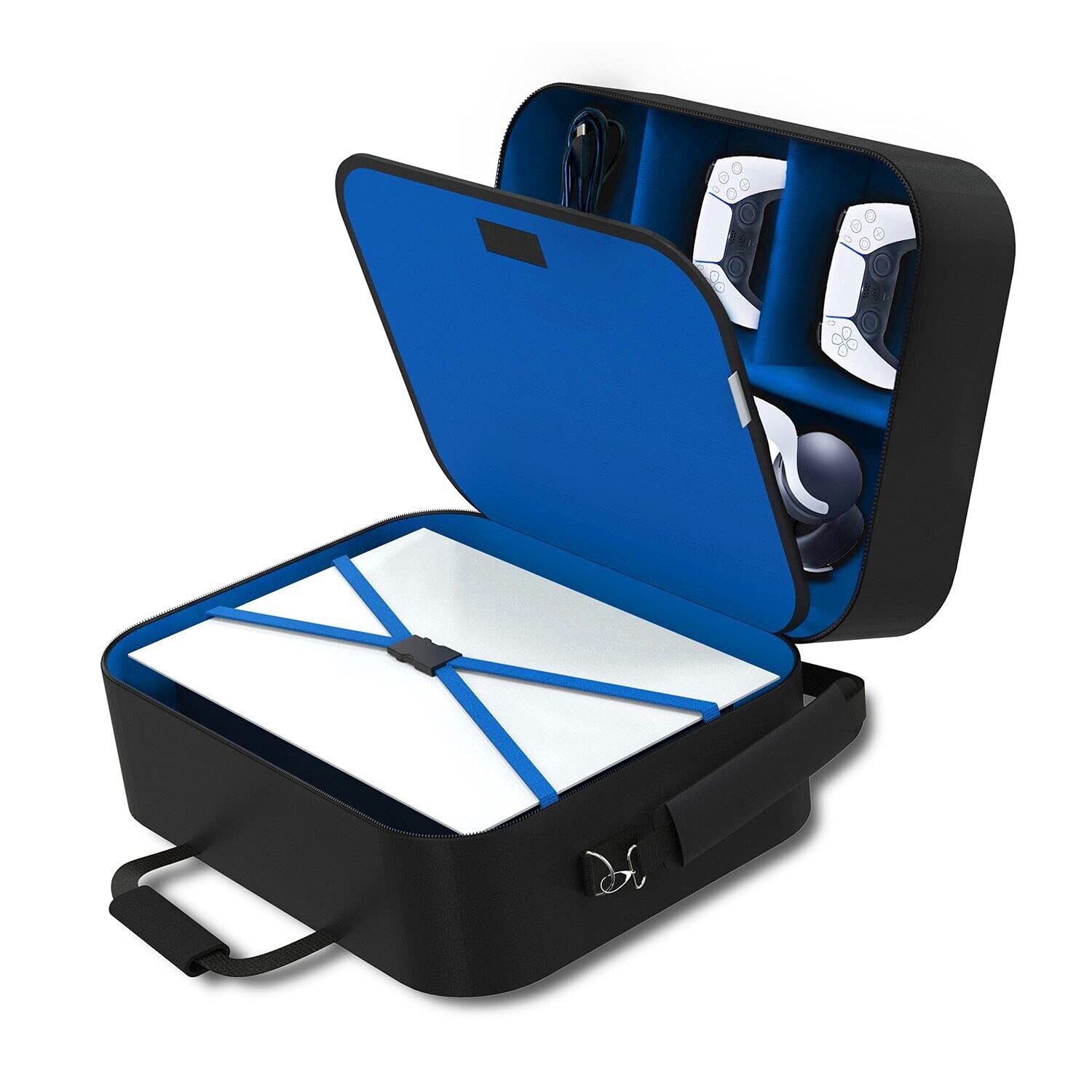 Carrying Case for PS5, PS5 Travel Case Protective Playstation 5 Storage Bag
