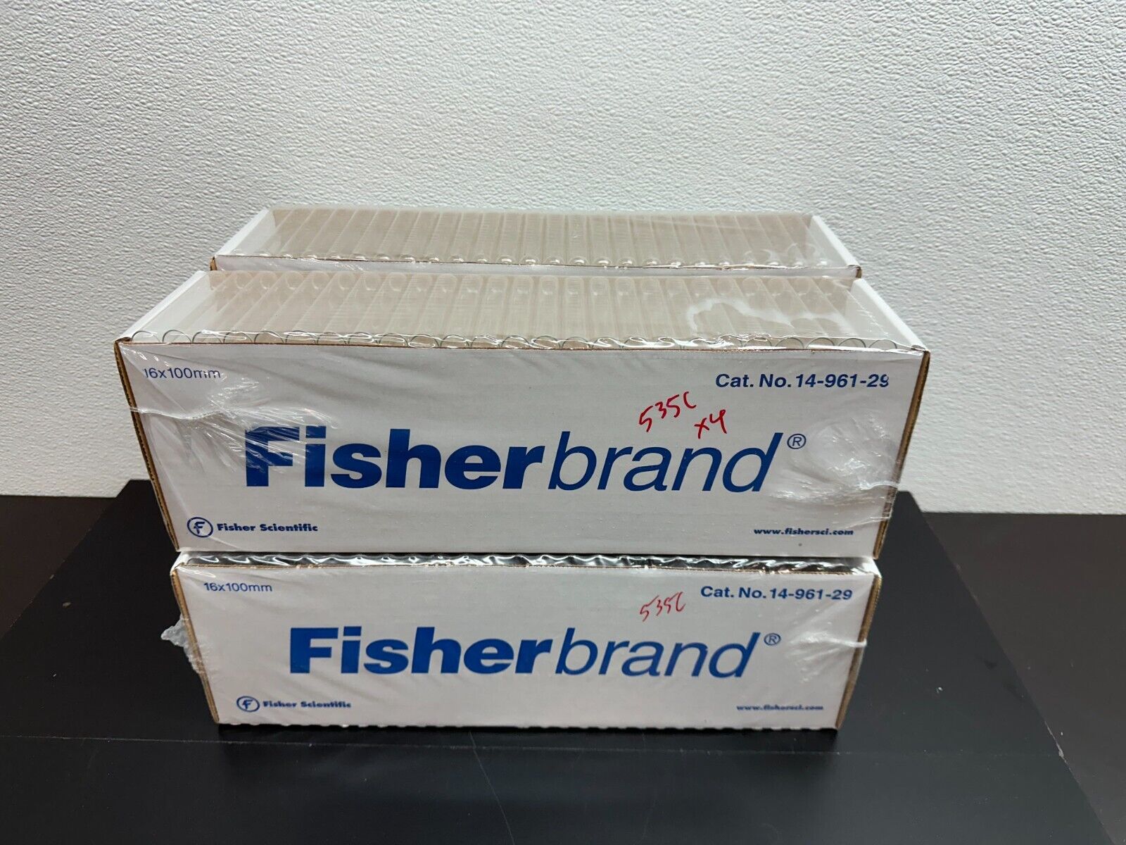 Fisher Brand Cat No 14-961-29 Disposable Culture Tubes Lot 4 Packs