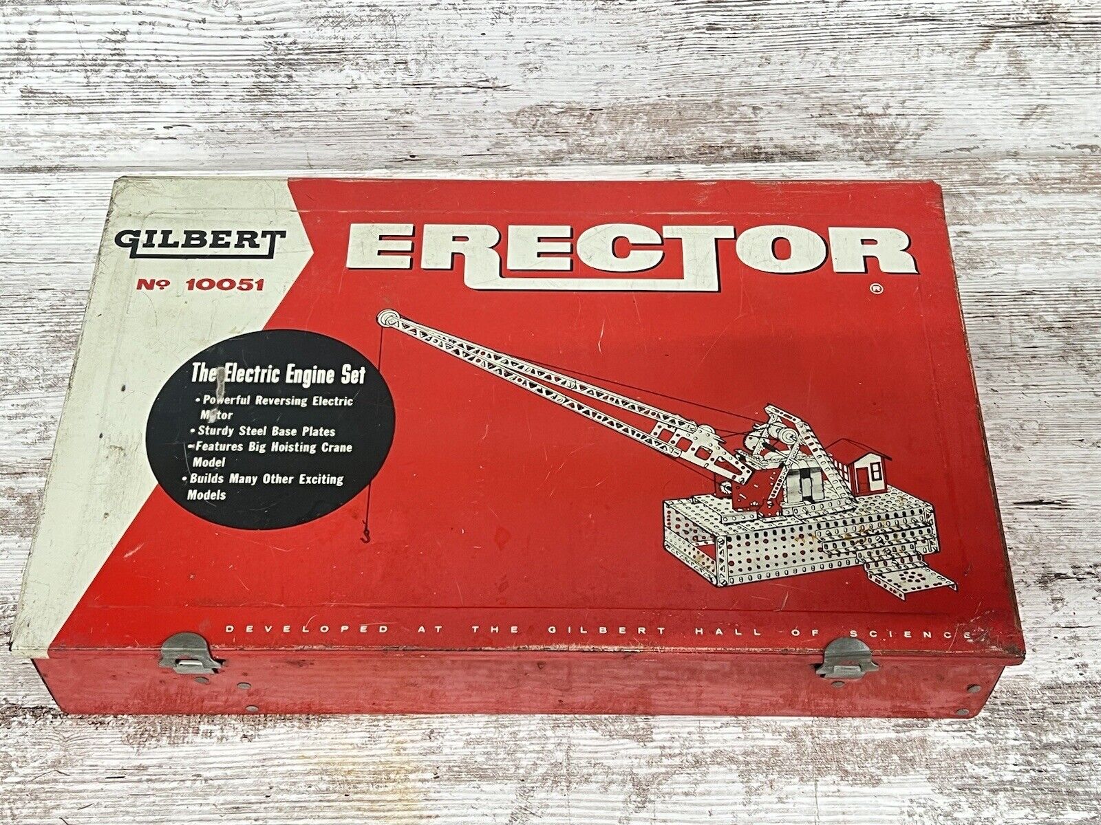 Vintage Gilbert No. 6-1/2 Erector Set “The Electric Engine Set”