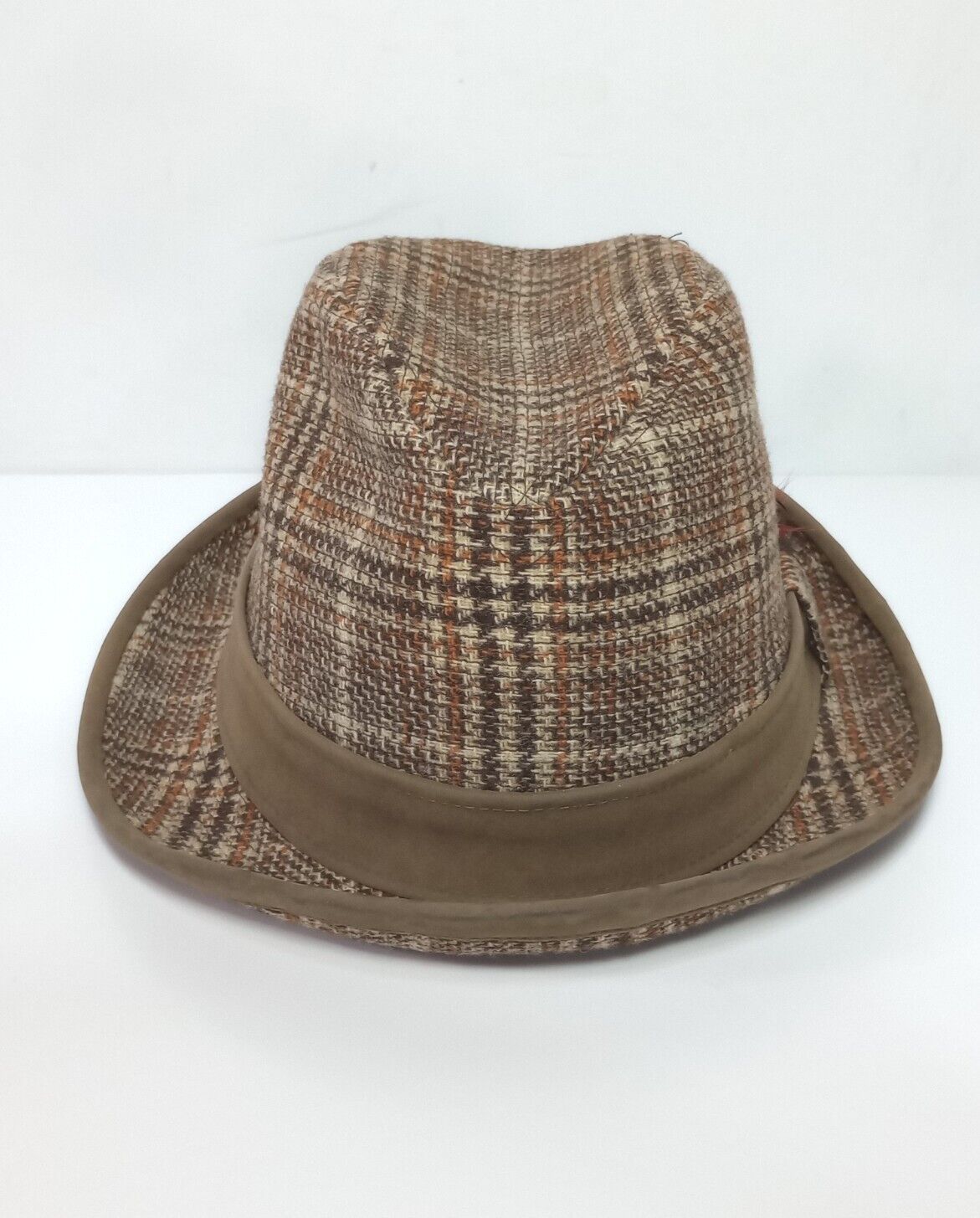 Vintage Dobbs Hat 5th Fifth Avenue New York Fedora 7 1/4 Hat w/ Feather