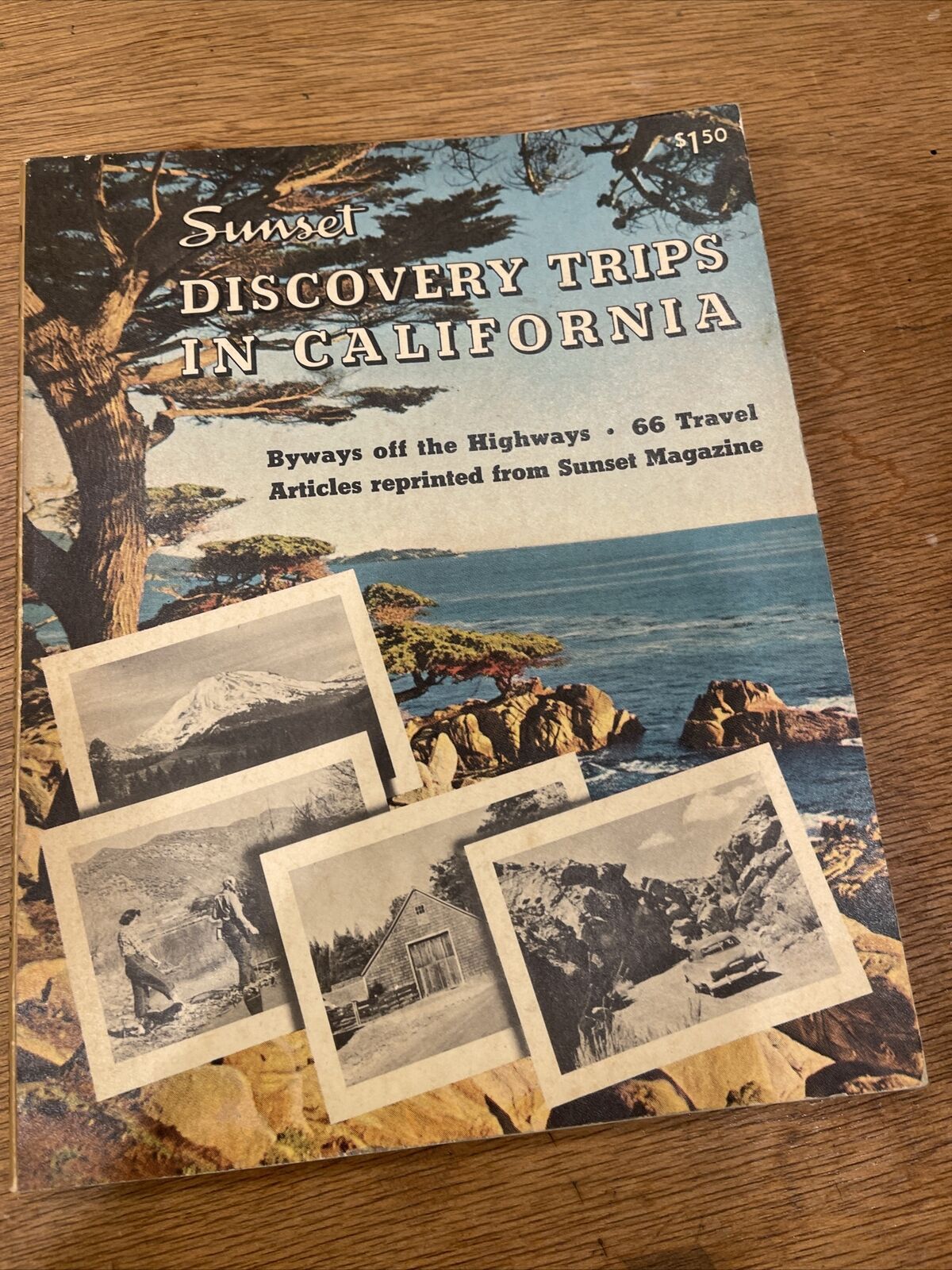 Vintage Sunset Discovery Trips in California - 1st Edition - 1955 Highway 66 