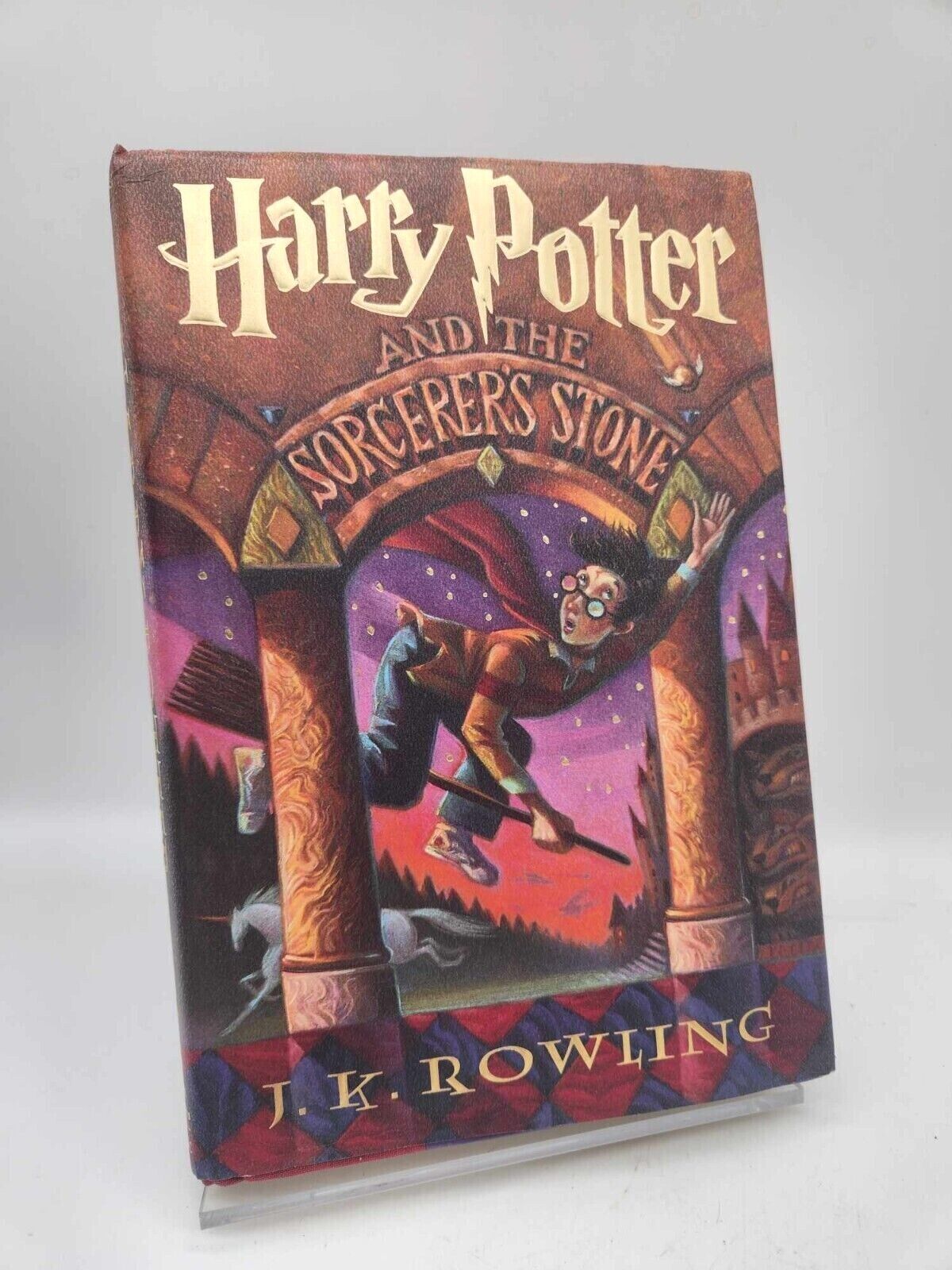 Harry Potter Complete Scholastic Hardcover First Edition Set. Build a Set. GOOD