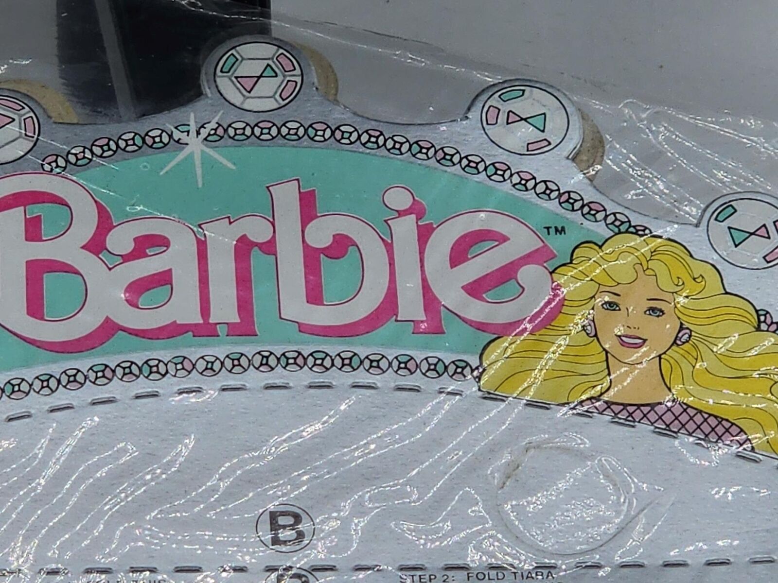 Vintage 1988 Barbie Party Tiaras 8 Each Birthday Party Hand Outs