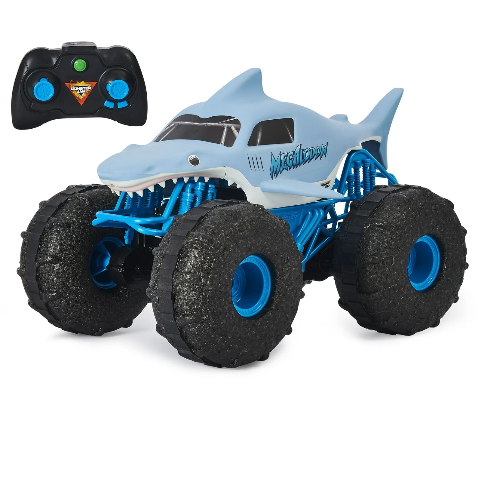 1:15 Scale Megalodon Storm All-Terrain Remote Control Monster Truck Toy Vehicle