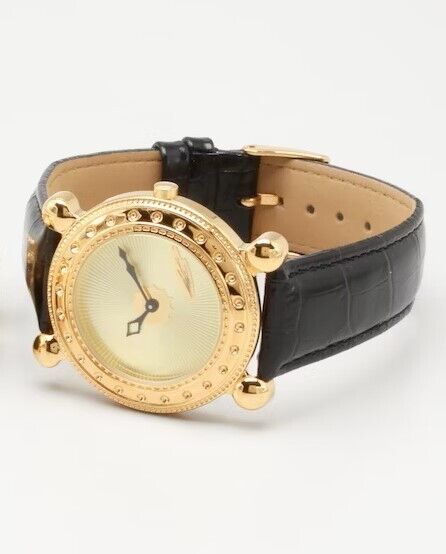 Sevenarts Ltd. Erté Gold Tone Women\'s Wristwatch