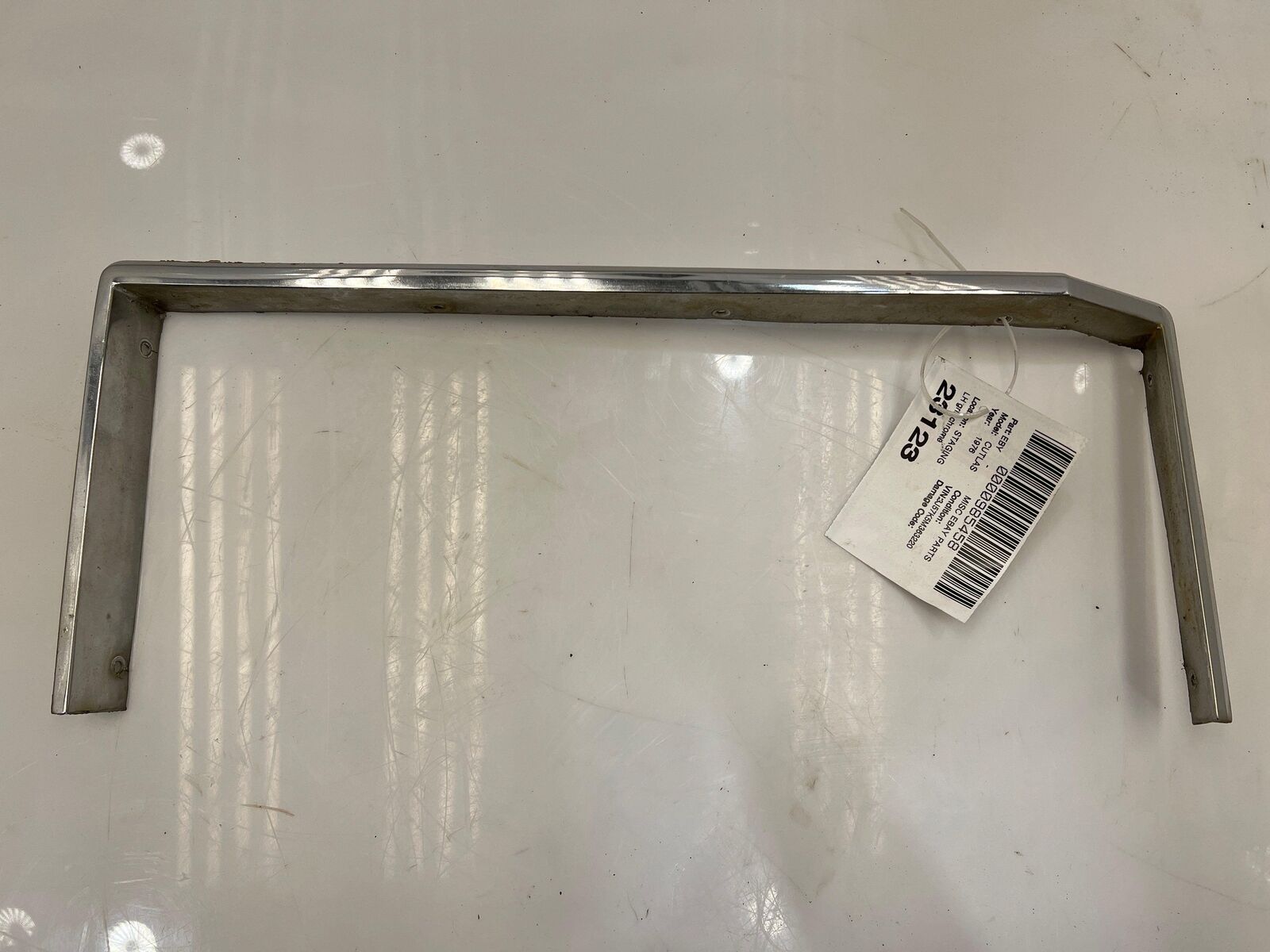 1976 Old Cutlass Supreme Grill Chrome Molding LH Driver Side OEM