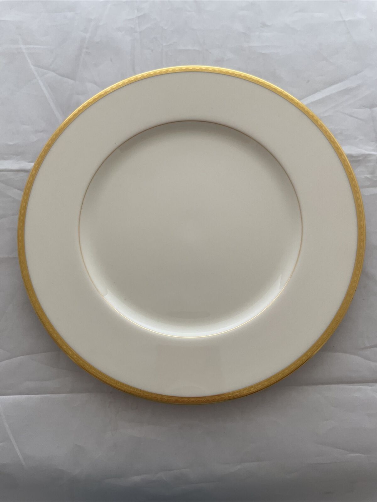 Lenox  1830  s 8 Gold Band & Gold Line, Dinner Plate, 10 3/8\