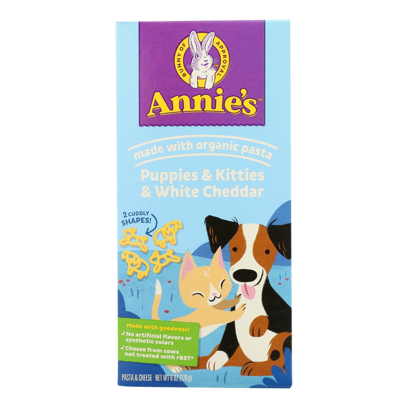 Annie\'s Homegrown - Mac&chs Pup&kit Chdr - Case Of 12-6 Oz