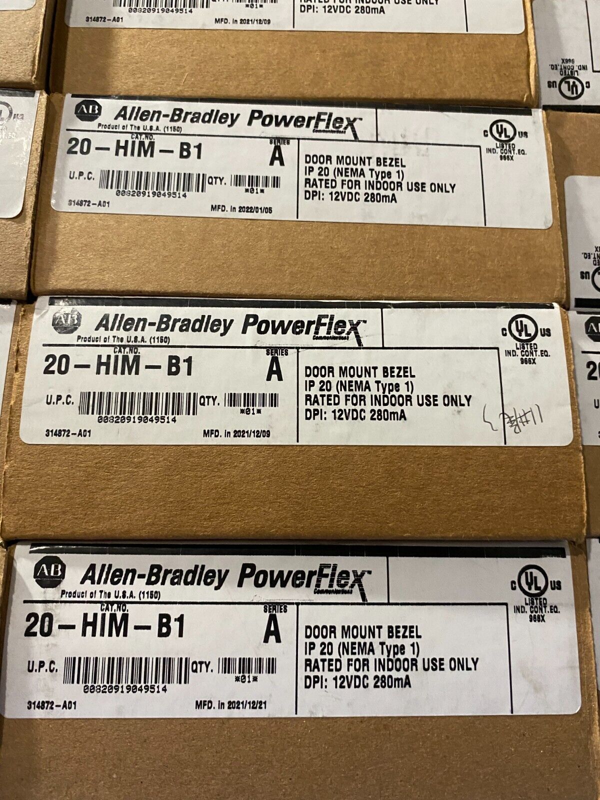 Allen Bradley 20-HIM-B1 PowerFlex Architecture Class HIM Bezel 20-HIM-B1