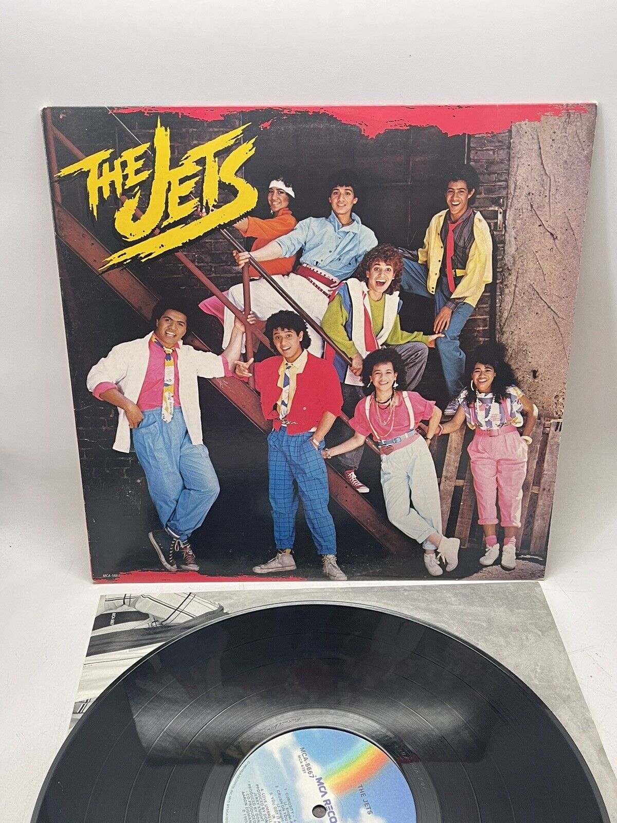 The Jets Self Titled Vinyl LP Record Album MCA Records 1985 MCA-5667