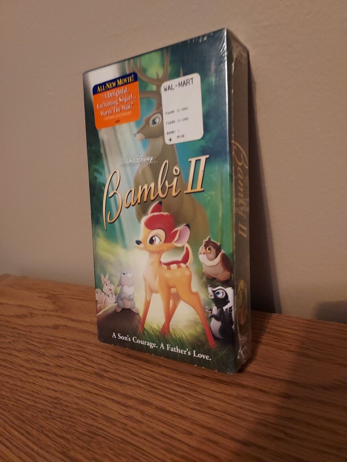 Bambi II 2 VHS Disney Rare Hard To Find Slipcover