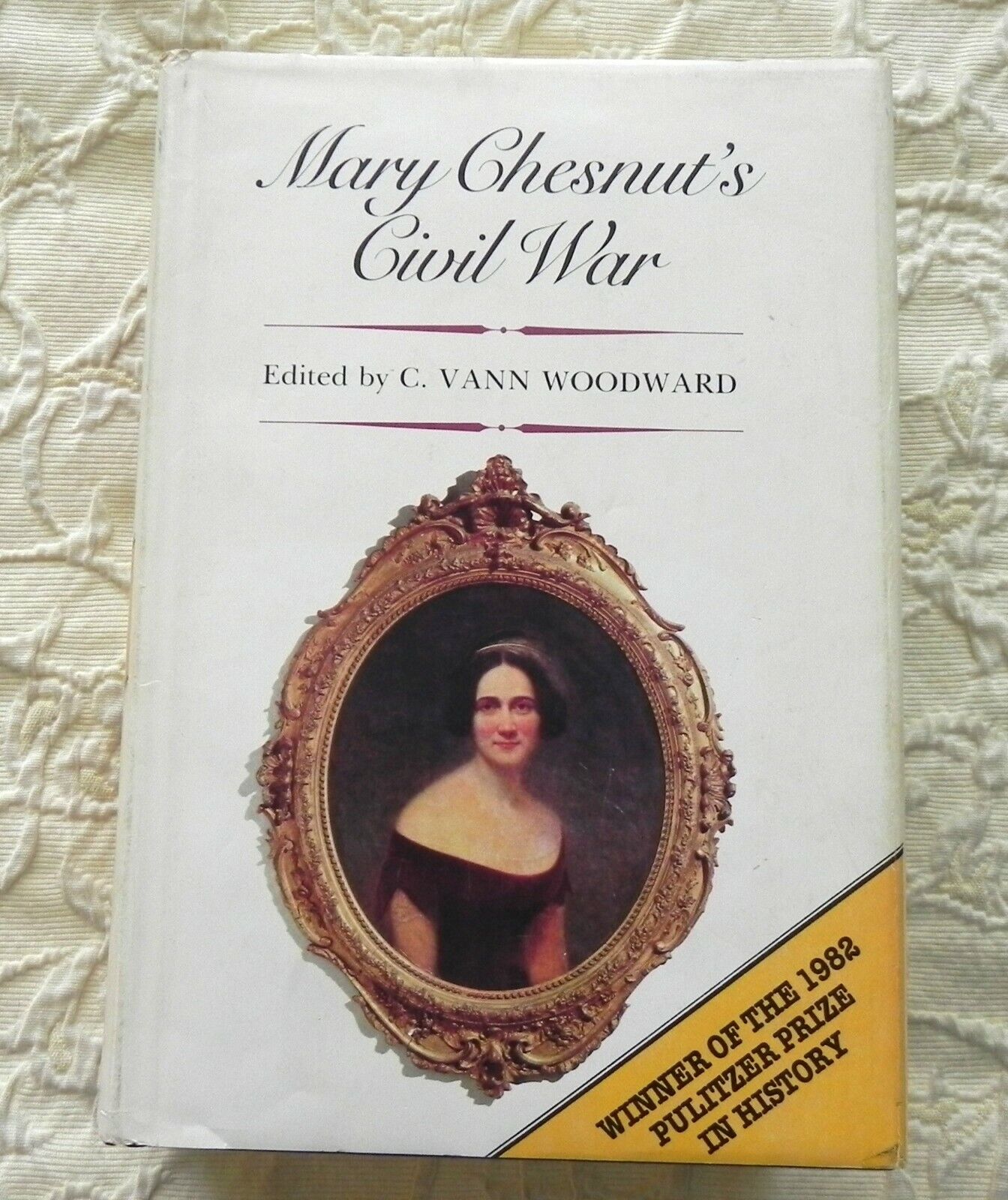 Mary Chestnut\'s Civil War Edited by C. Vann Woodward Pulitzer Prize BOMC HC