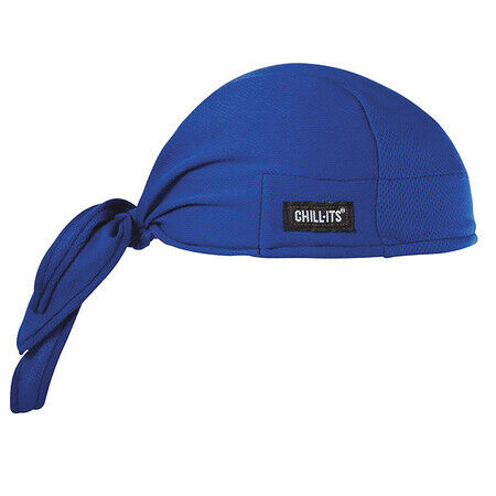 Chill-Its By Ergodyne 6615 Cooling Hat,Blue,Universal