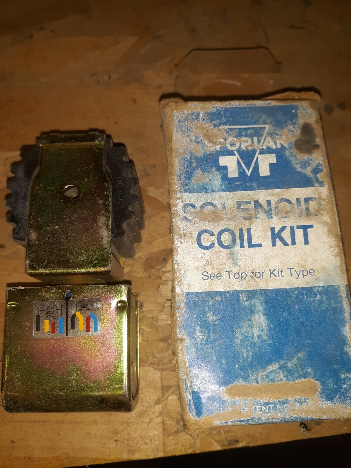 120-208-240V Sporlan Coil Assembly W/ Junction Box