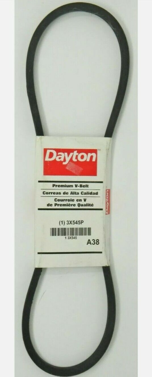 Dayton Lot of (5) 3X545P Premium V-Belt A38