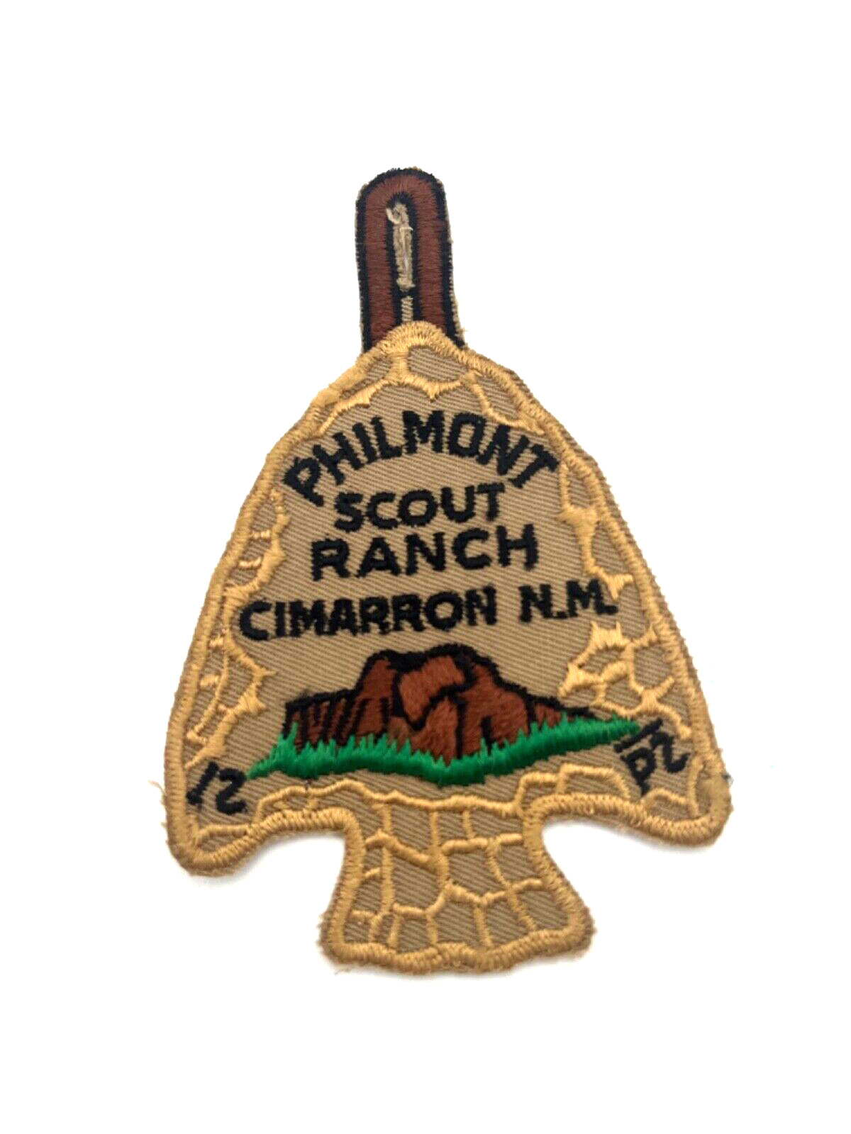 Philmont Scout Ranch - Cimarron, NM - Vintage Arrowhead Pocket Patch