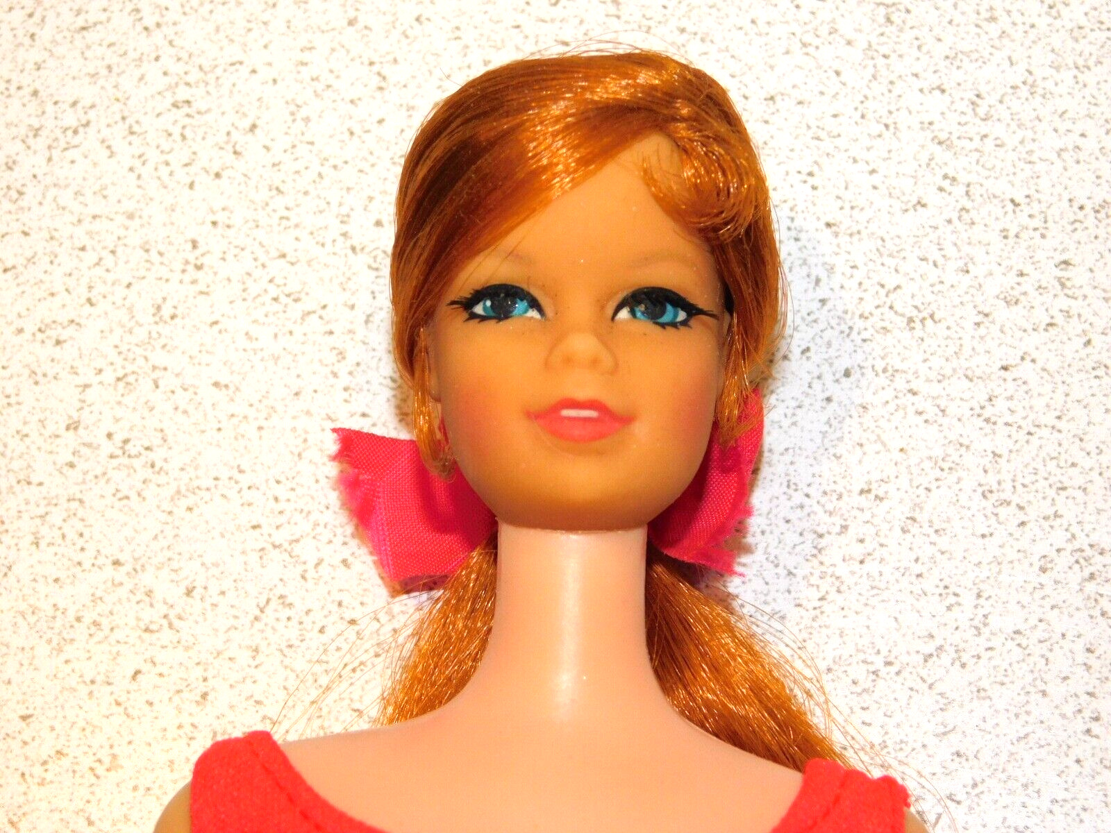 Barbie:  VINTAGE Redhead TWIST & TURN STACEY Doll w/Factory Hair Set