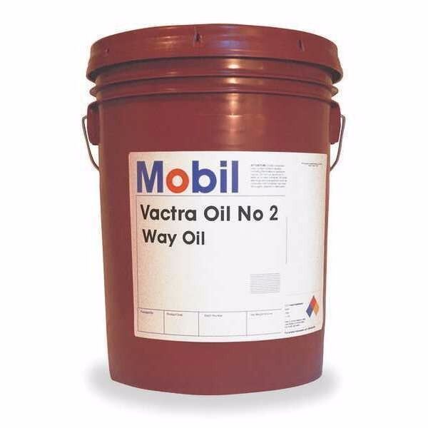 Mobil Vactra No. 2, Way Oil, 5 gal., ISO 68,  Slideway Lubricant - 