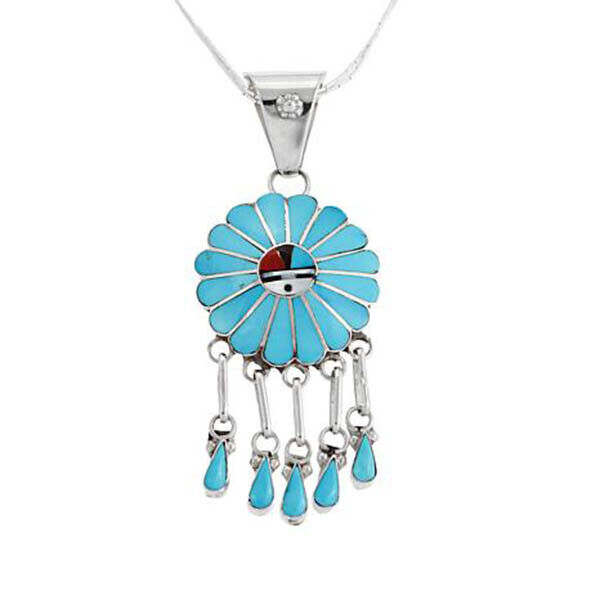 HSN Chaco Canyon Sterling Sleeping Beauty Turquoise \