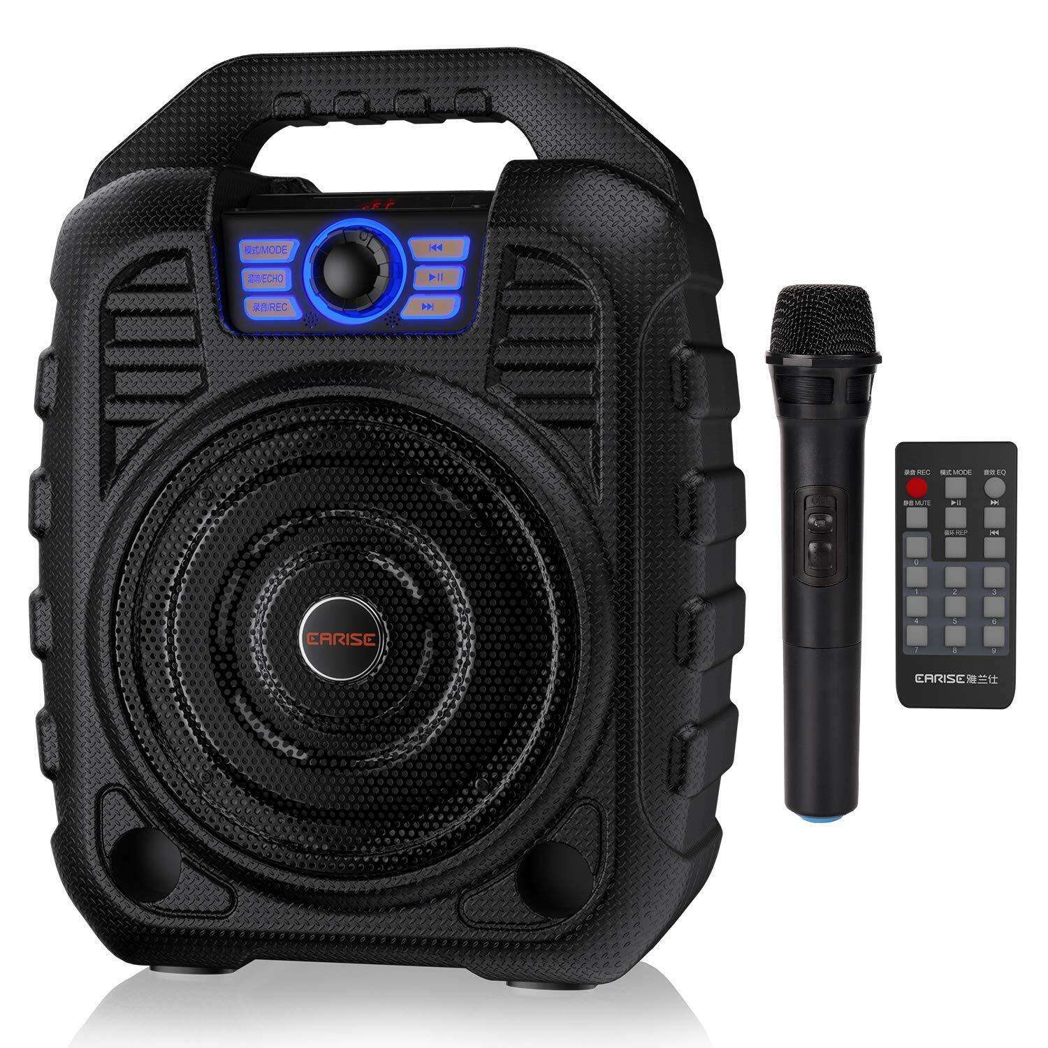 UsedEARISE T26 Portable PA System Bluetooth Speaker Audio Recording+Wireless Mic