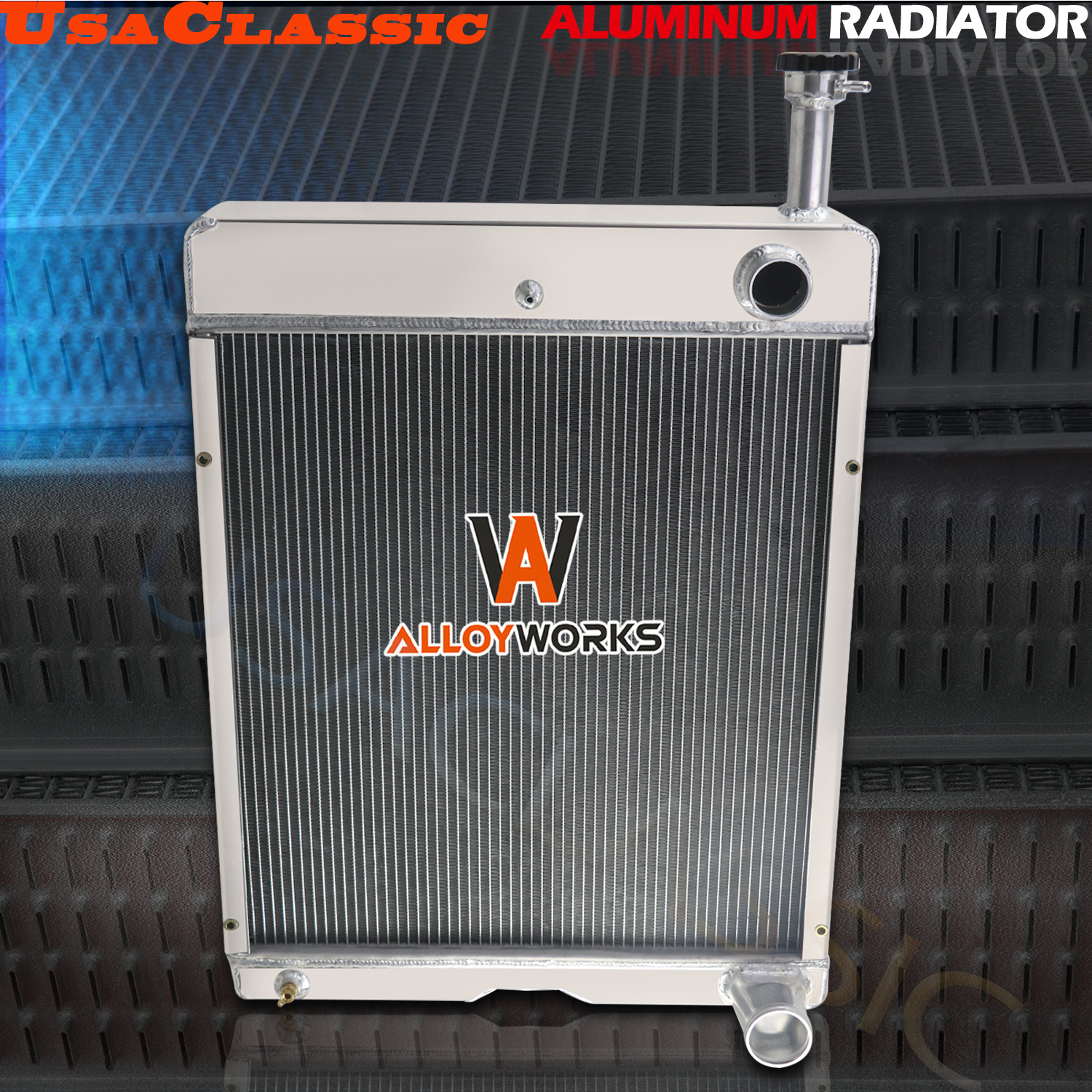 4Row Radiator For Case-IH International Hydro 186 100 766 886 966 1086 1466 1586