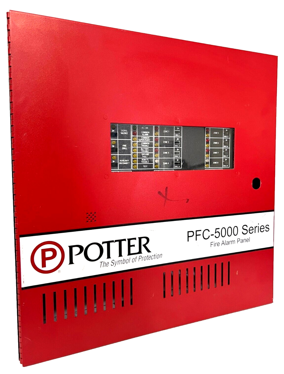 Potter PFC-5008 8-Zone Fire Alarm Panel w/ UDACT 9100, ZA42 Expansion Modules