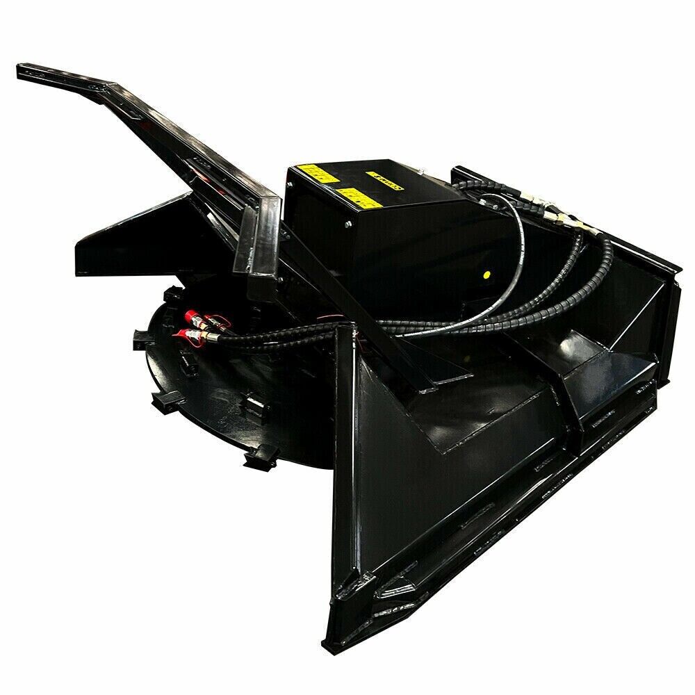 Agrotk SSDM 60in Forestry Disc Mower for 20-69GPM Skid Steer Loader Attachment