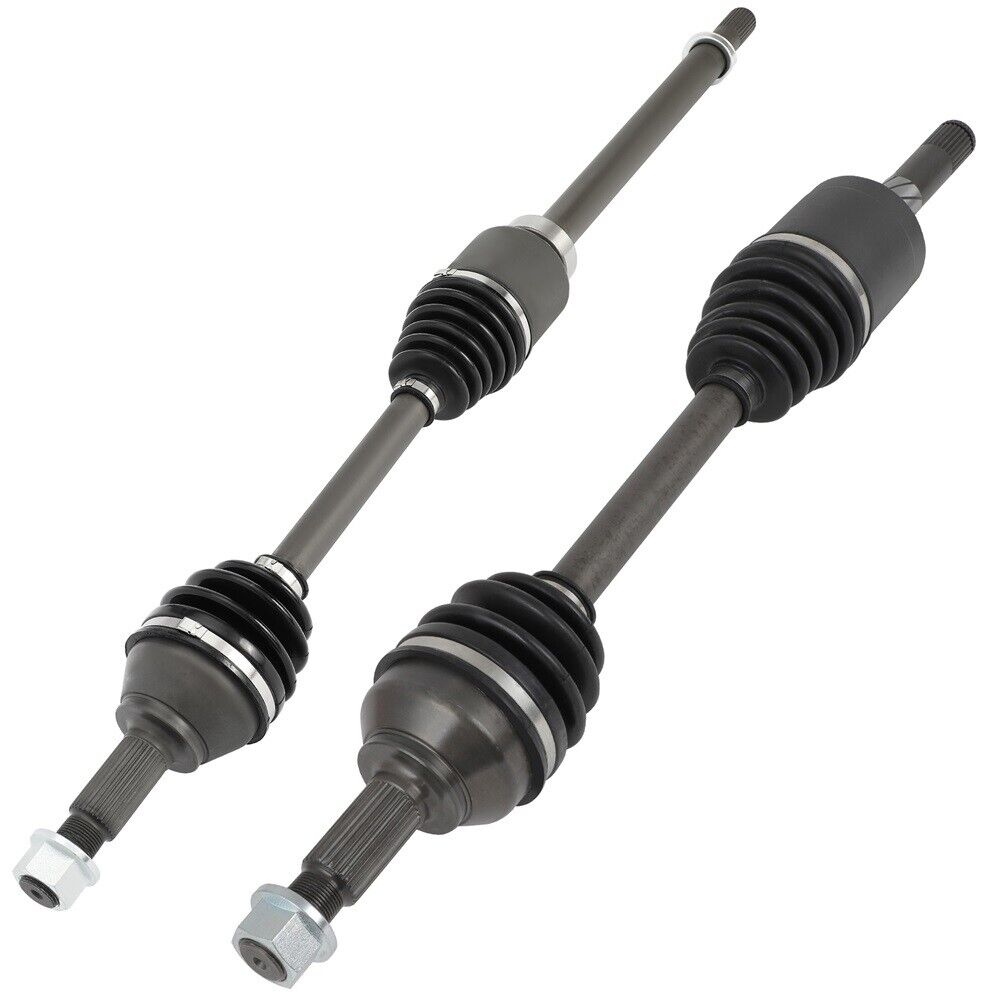 Pair CV Axles Front Driver Passenger for Nissan For Rogue AWD 2008 2009 -14