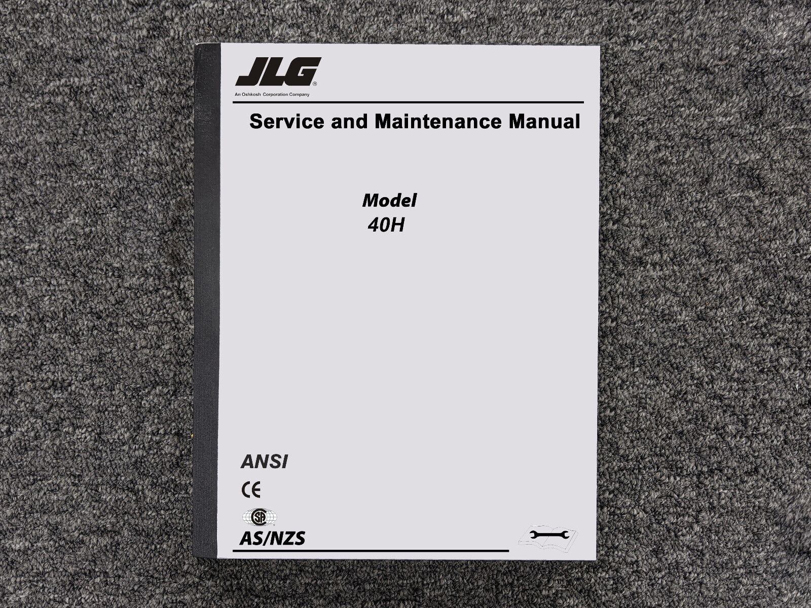 JLG Boom Lift 40H Repair Service Shop Manual