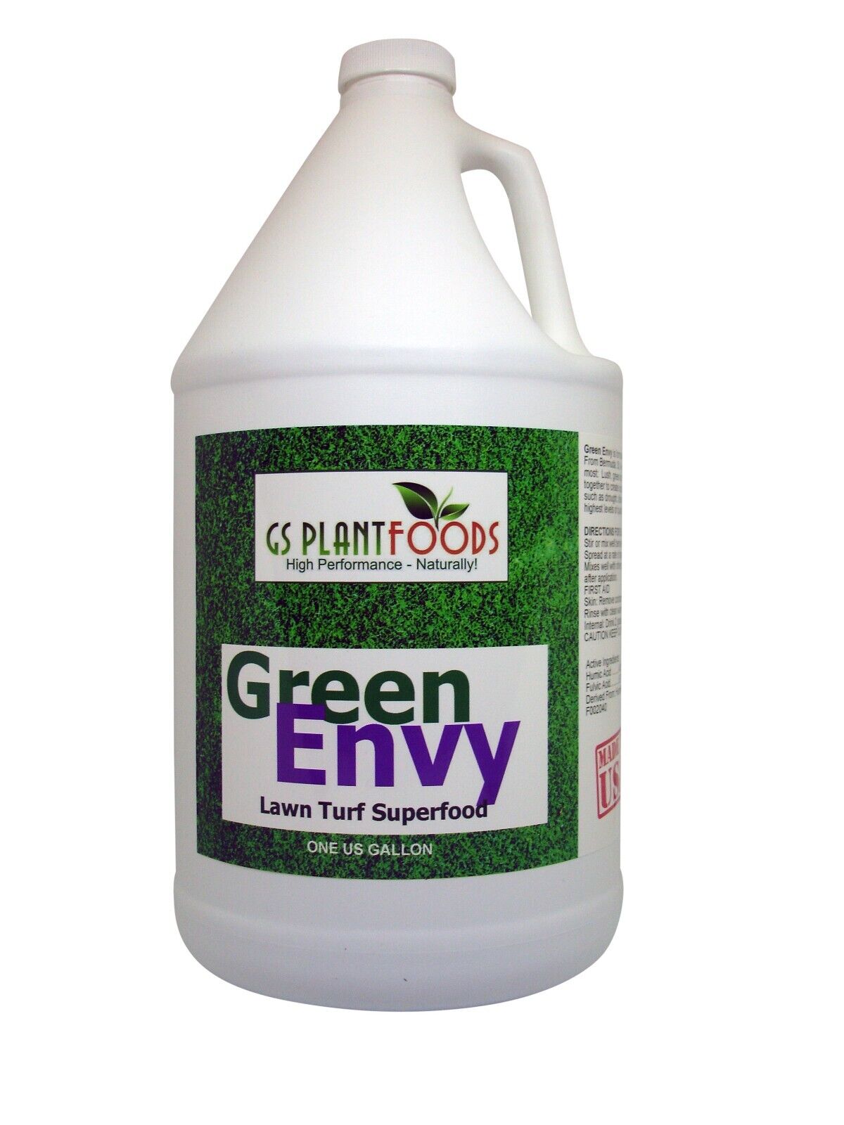 Green Envy- Lawn Turf Superfood, 1 Gallon Concentrate