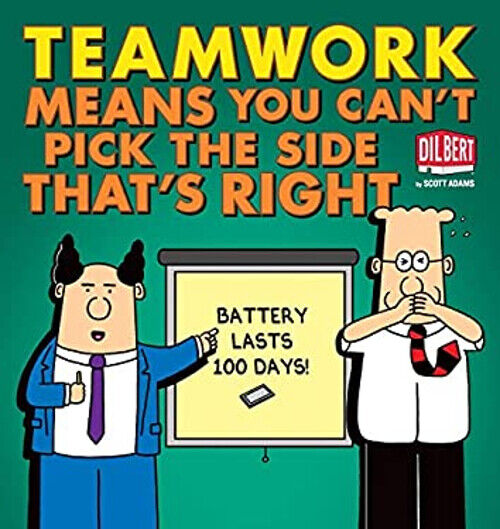 Teamwork Means You Can't Pick the Side That's Right Paperback Sco