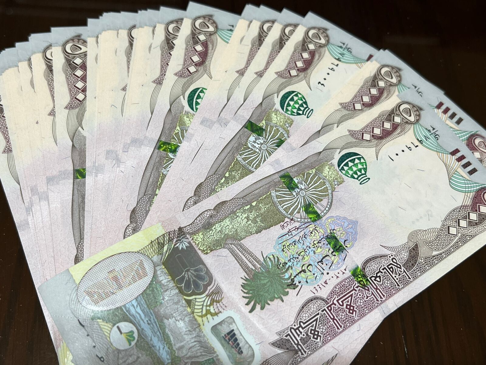 New Half Million Dinar  500,000 / 10 x 50,000 IRAQI DINARS IQD 2023 UNCIRCULATED