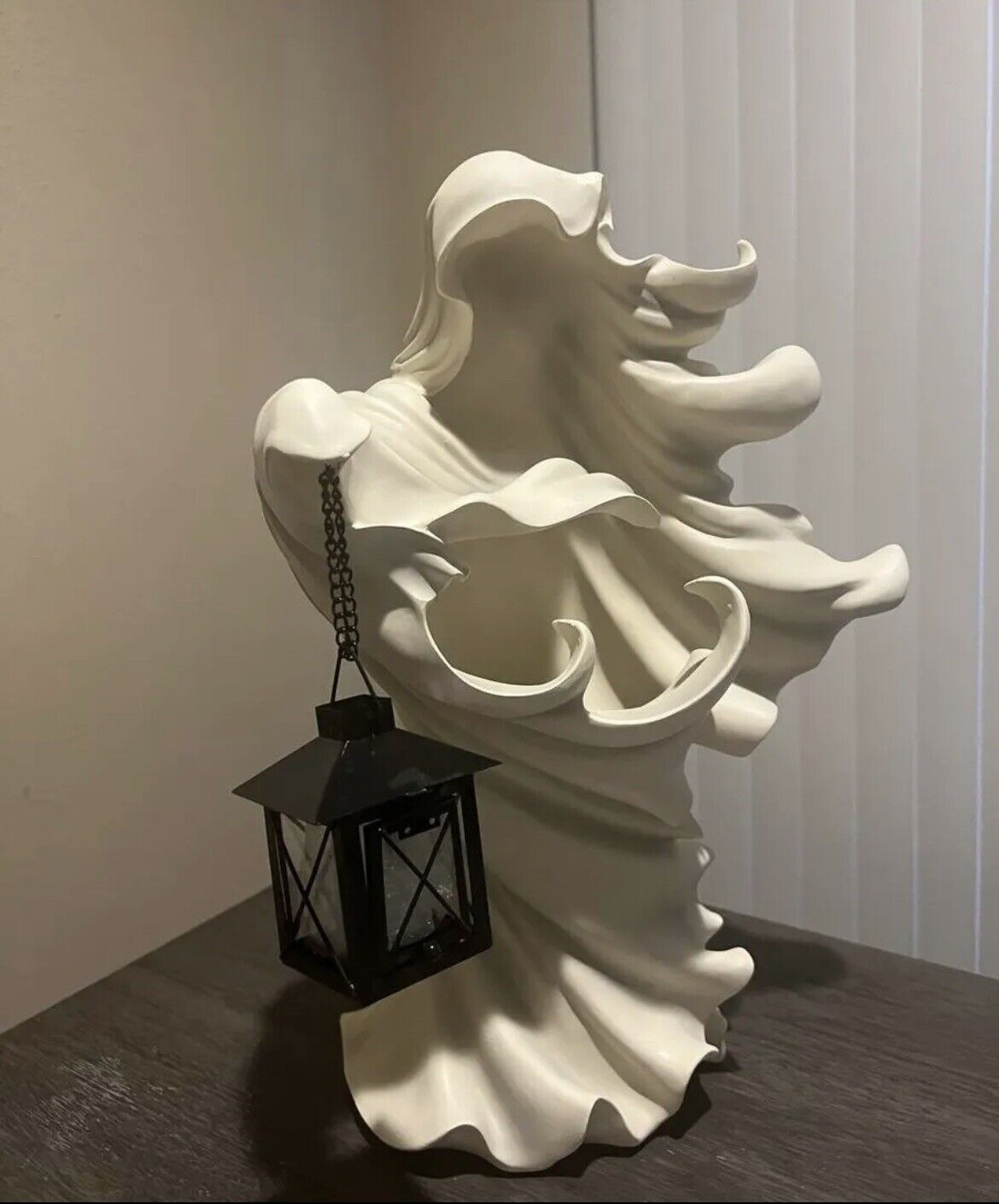 NEW Cracker Barrel Ghost Lantern Statue - 18” Resin, in Box FAST Ship