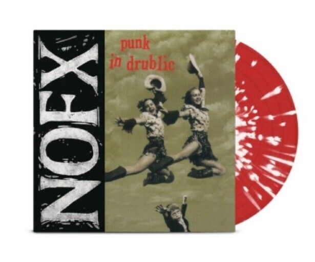 NOFX Punk In Drublic Red White Splatter Vinyl LP Limited to 500 Mxpx Lagwagon 