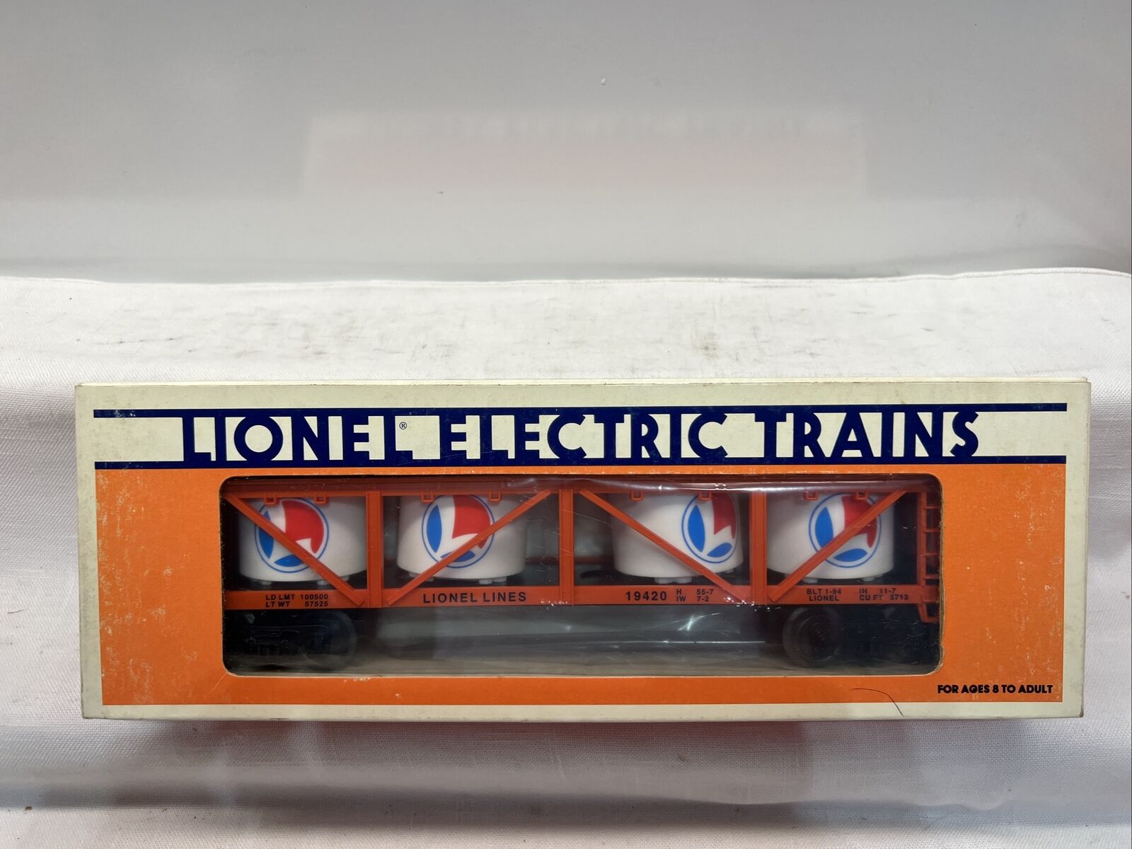Lionel 6-19420 LIONEL LINES VAT CAR LN BOXED