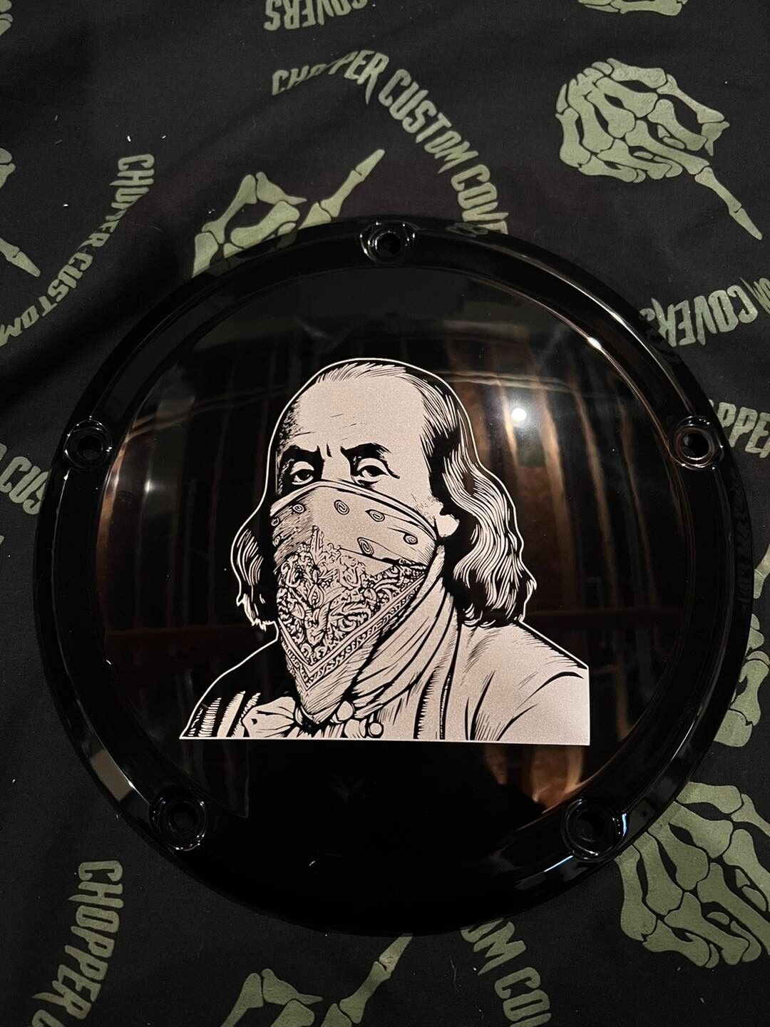 Harley Ben Franklin Bandana Derby Cover 2016-current Touring Fitment Only