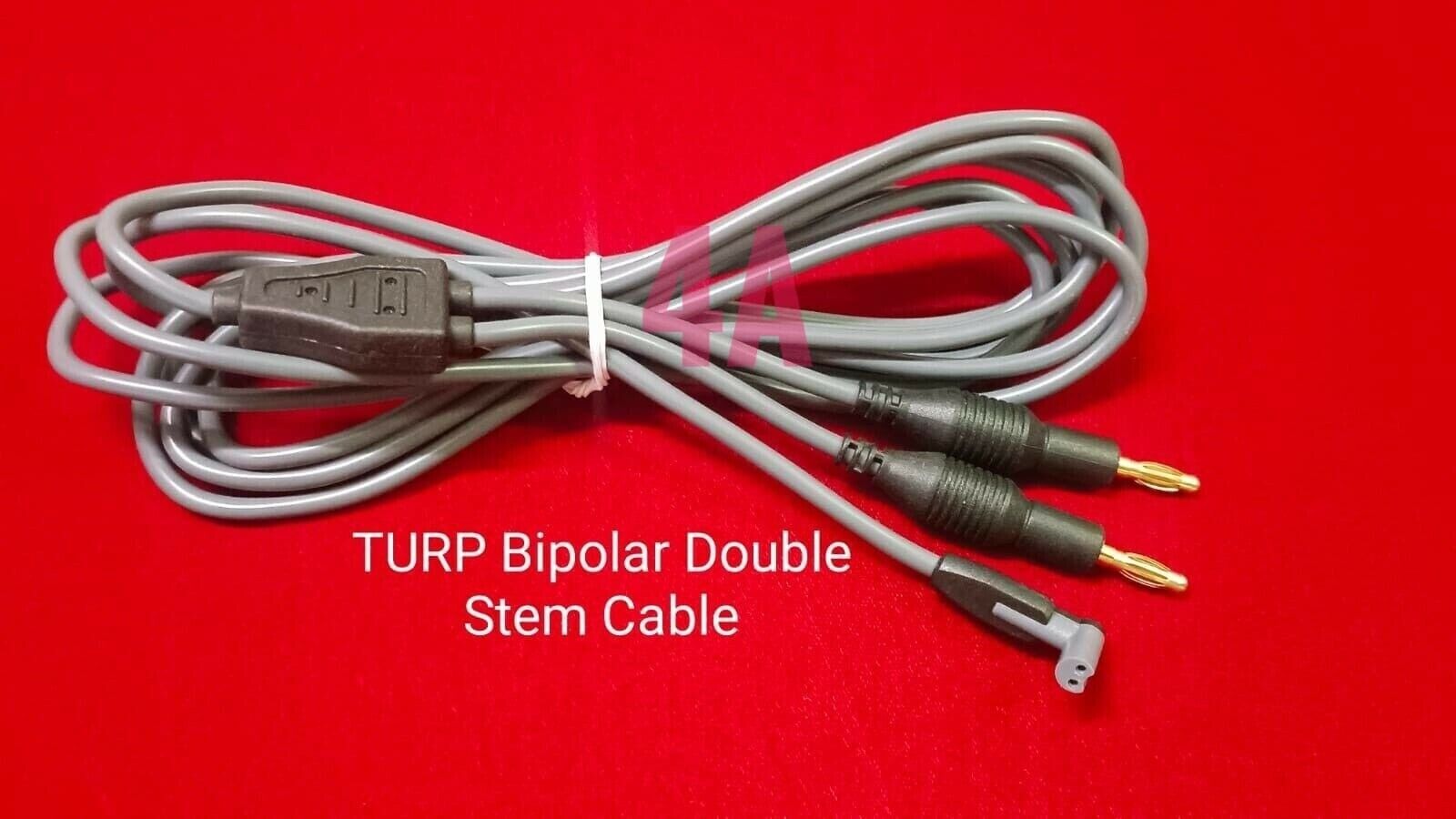 4A BIPOLAR TURP HIGH FREQUENCY DOUBLE STEM CABLE