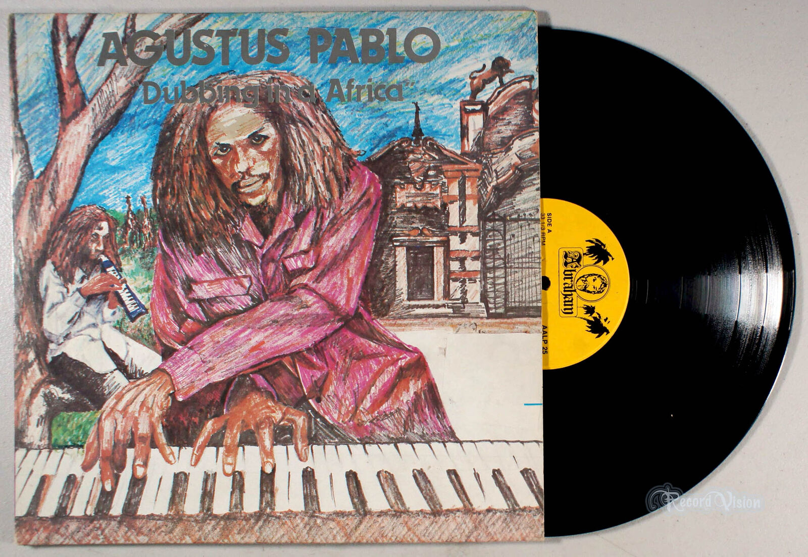 Agustus Pablo - Dubbing in a Africa (1981) Vinyl LP • IMPORT • Reggae, Augustus