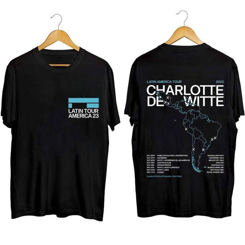 Charlotte de Witte Tour 2023 T-Shirt, Charlotte de Witte Shirt, Fan Gift