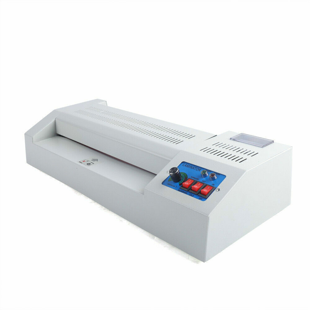 110V 600W 12in A3 A4 Hot Cold Film Laminating Laminator Machine Home Commercial