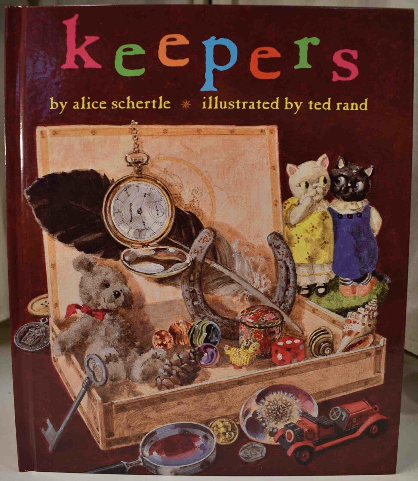 1996 KEEPERS ALICE SCHERTLE TED RAND Illus 1st Ed Author SIGNED Fine