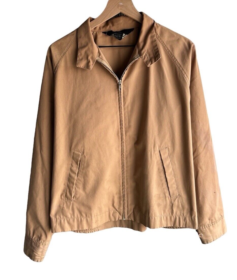vintage 70s sears bomber jacket size S