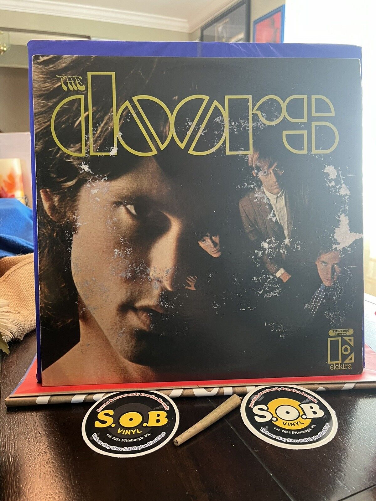 The Doors The Doors 1967 Vinyl LP ElektraRecords Used VGVinyl  FairCover/Spine