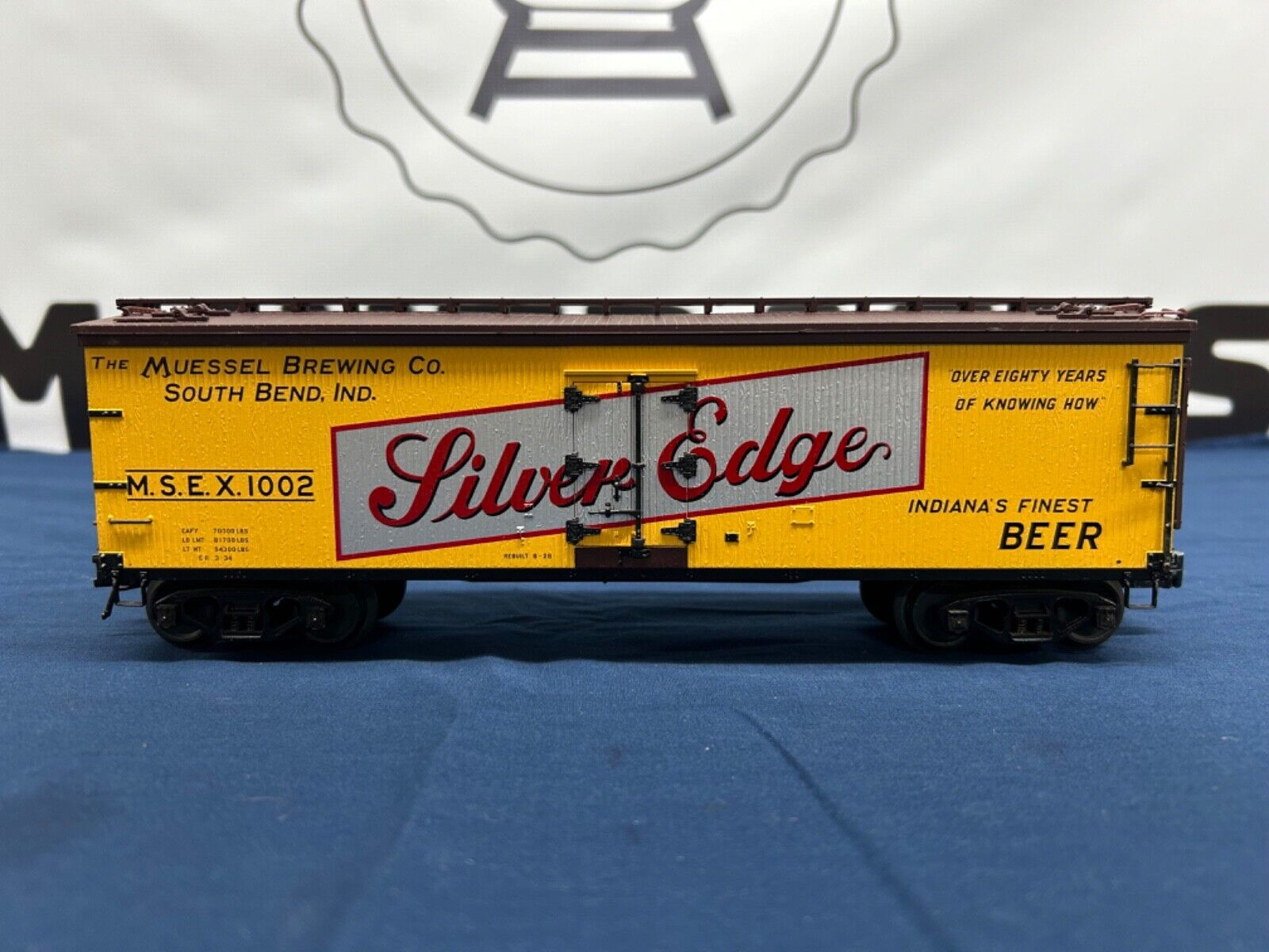 Atlas O Silver Edge #1002 40’ Woodside Refrigerator Car NO BOX *READ*