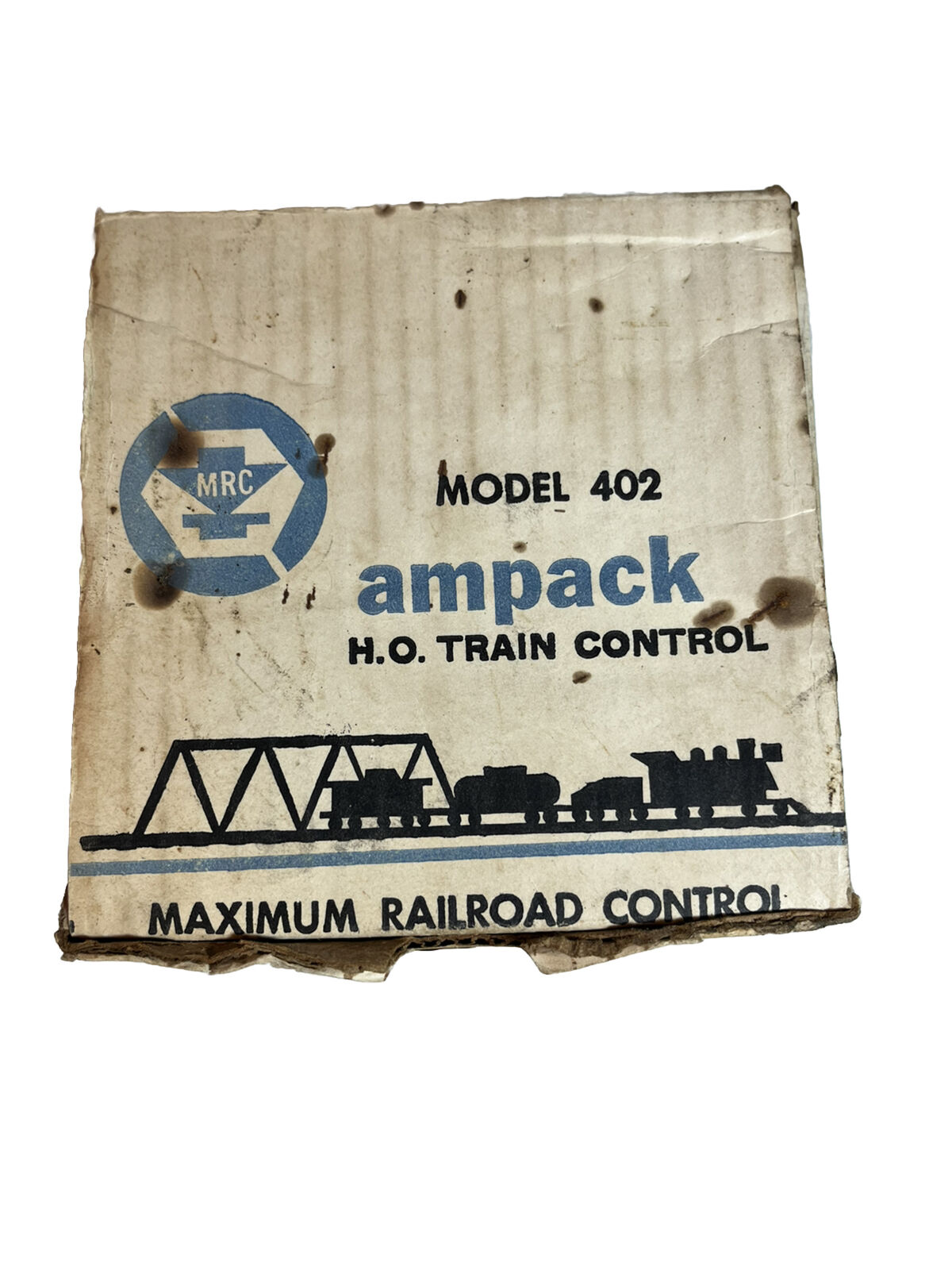 MRC HO GAUGE TRAINPACK - MODEL TRAIN CONTROL TRANSFORMER USA 120V