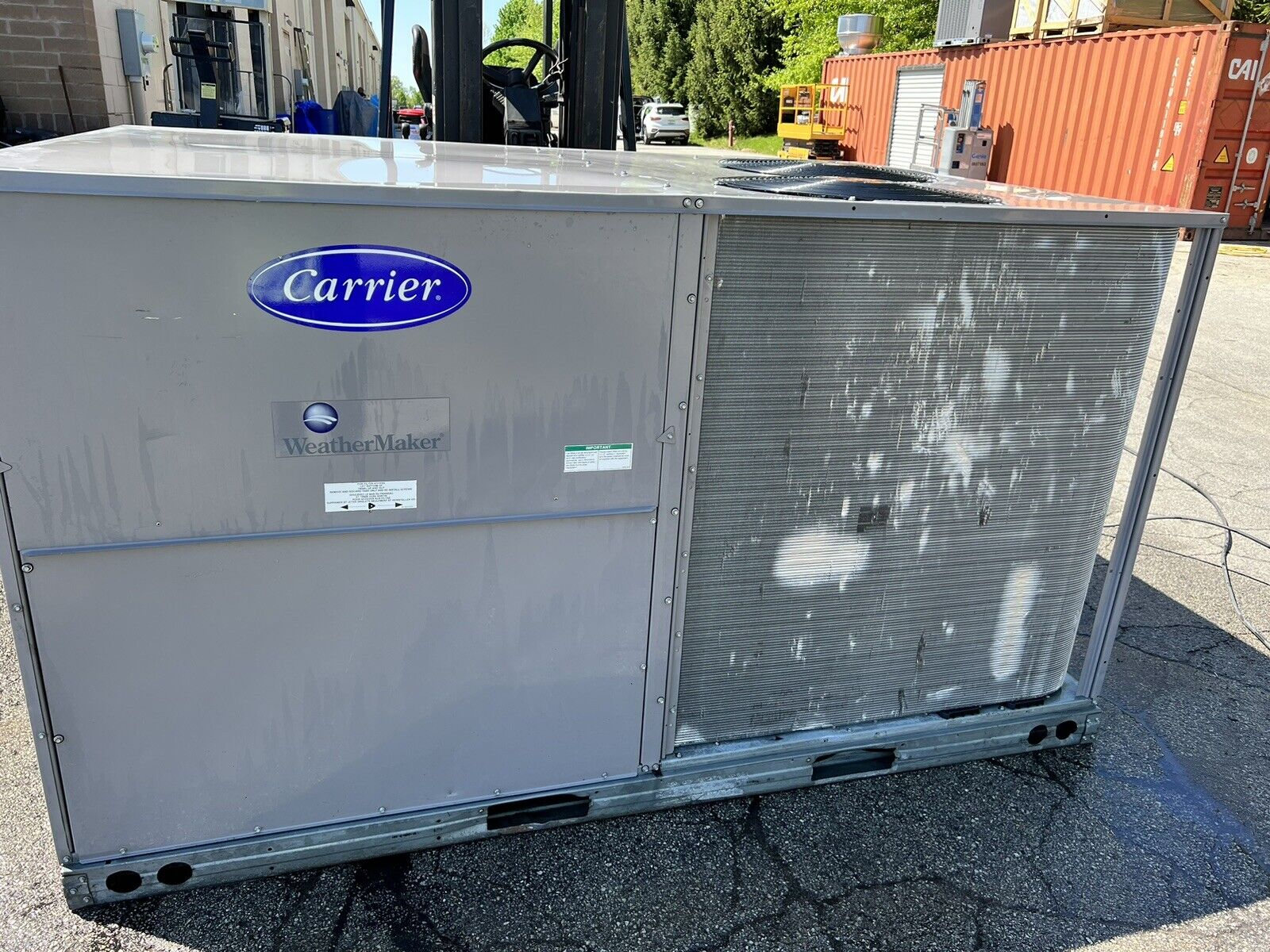 Carrier 8.5 Ton RTU Electric Heat (optional)
