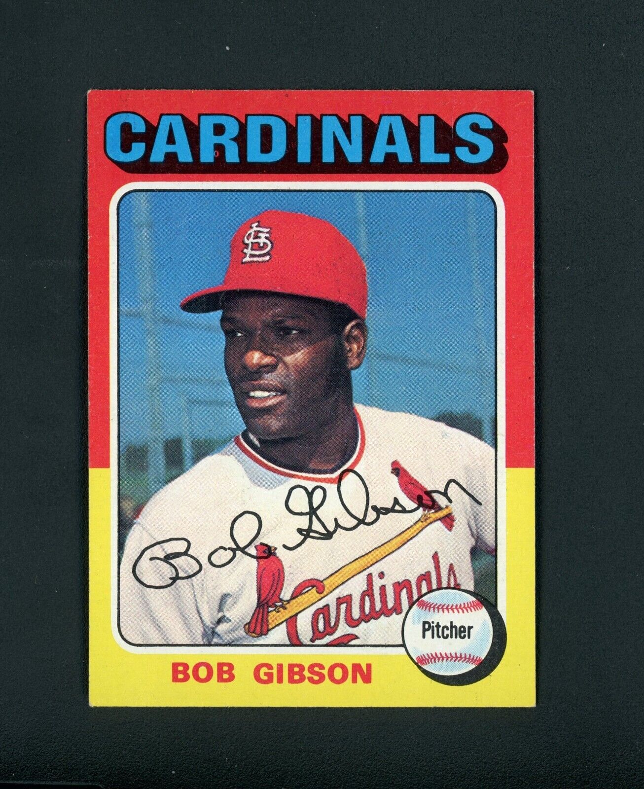 Bob Gibson 1975 Topps (HOF) St. Louis Cardinals #150 NM-MT