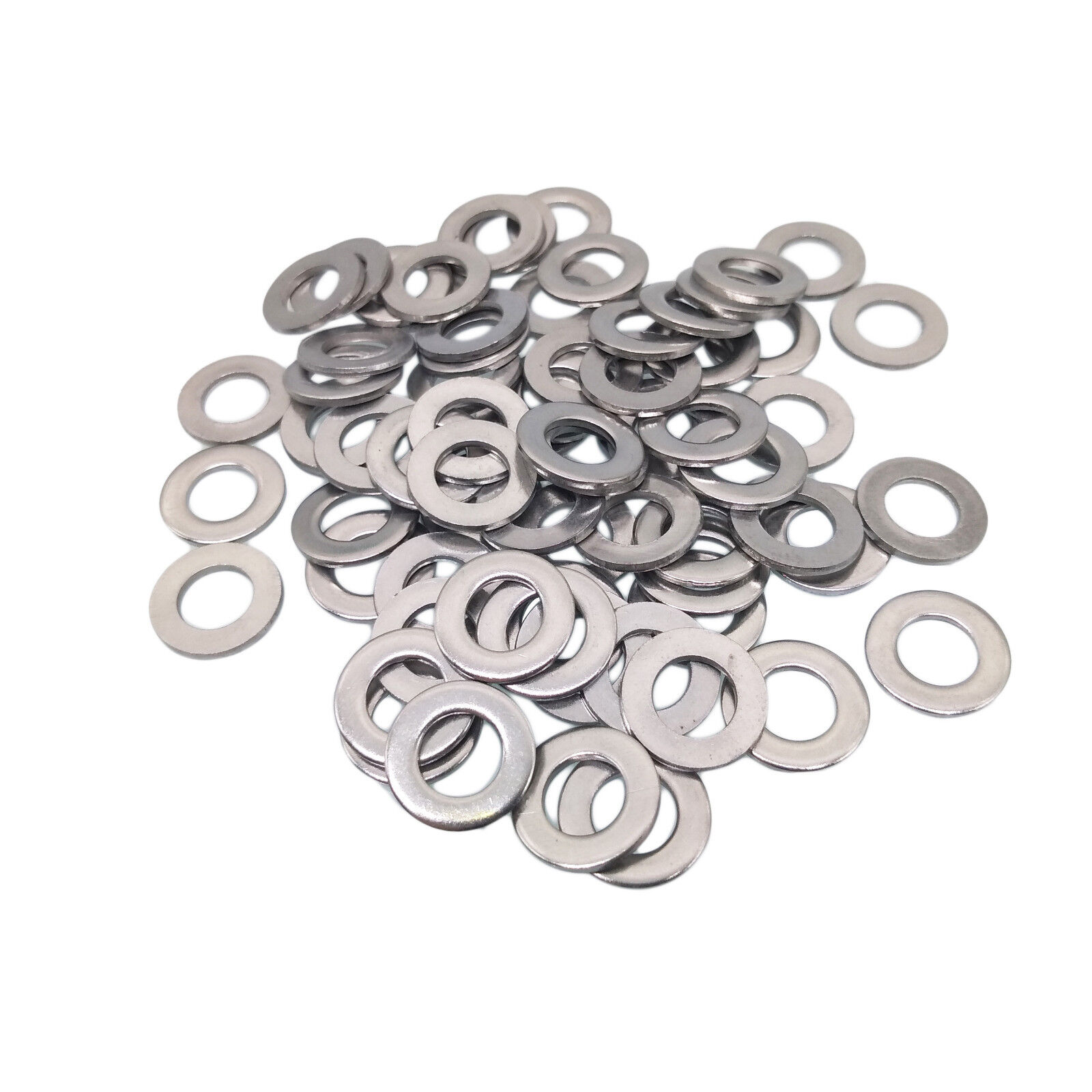 US Stock 100pcs M6 6mm 304 Stainless Steel Metric Flat Washer Washers